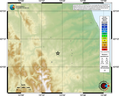 Mappa MCS - località