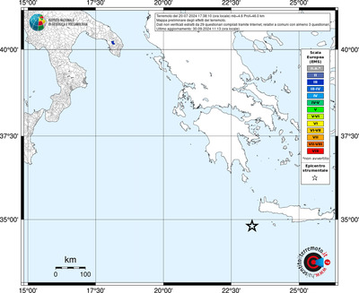 Mappa EMS riferita ai limiti comunali