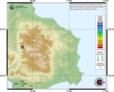 Mappa EMS - località