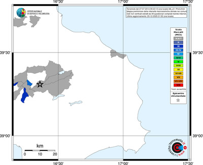 Mappa MCS - territori comuni
