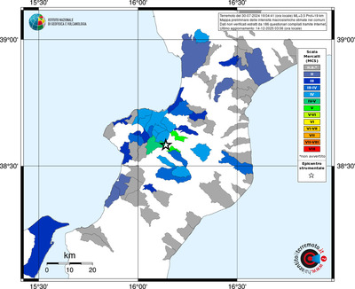 Mappa MCS - territori comuni
