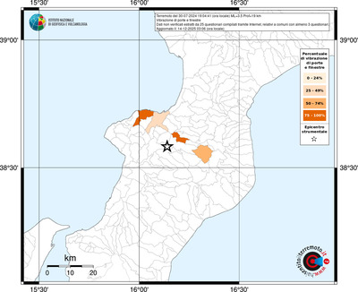 Mappa territorio comunale con almeno 3 questionari