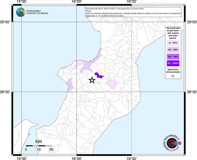 Mappa territorio comunale con almeno 3 questionari
