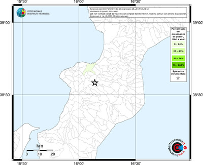 Mappa territorio comunale con almeno 3 questionari