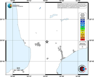 Mappa MCS - territori località