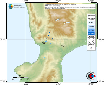 Mappa comuni con almeno 3 questionari