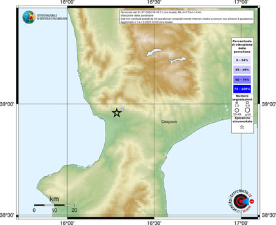Mappa comuni con almeno 3 questionari