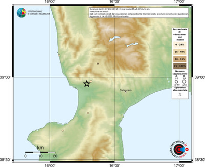 Mappa comuni con almeno 3 questionari