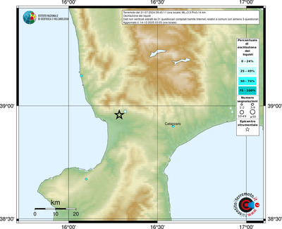 Mappa comuni con almeno 3 questionari