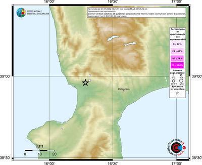Mappa comuni con almeno 3 questionari