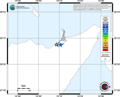 Mappa EMS - territori località