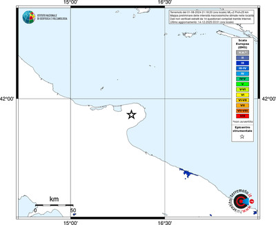 Mappa EMS - territori località