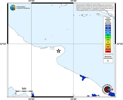 Mappa EMS - territori comuni