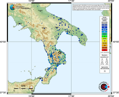 Mappa EMS - località