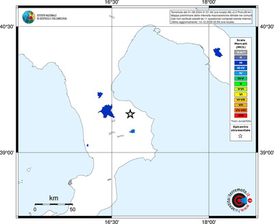 Mappa MCS - territori comuni