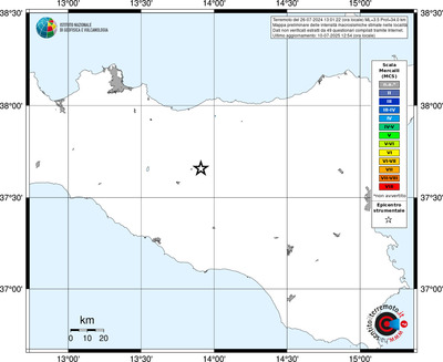 Mappa MCS - territori delle località