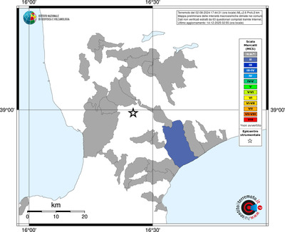 Mappa MCS - territori comuni