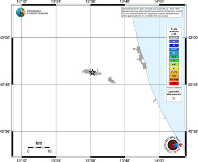 Mappa MCS - territori località