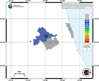 Mappa MCS - territori comuni