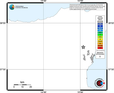 Mappa MCS - territori località