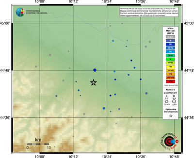 Mappa MCS - comuni