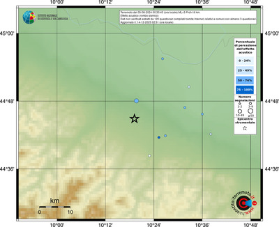Mappa comuni con almeno 3 questionari