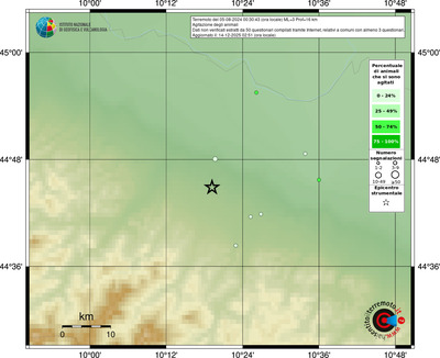 Mappa comuni con almeno 3 questionari