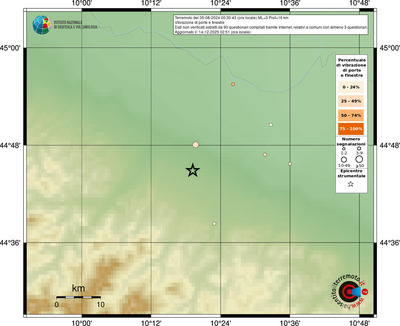 Mappa comuni con almeno 3 questionari