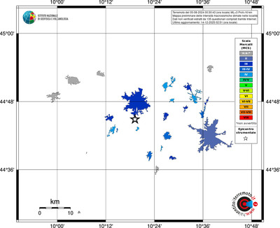 Mappa MCS - territori località