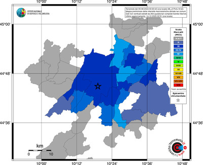 Mappa MCS - territori comuni