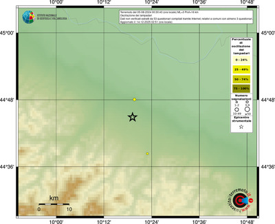 Mappa comuni con almeno 3 questionari