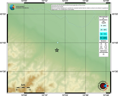 Mappa comuni con almeno 3 questionari