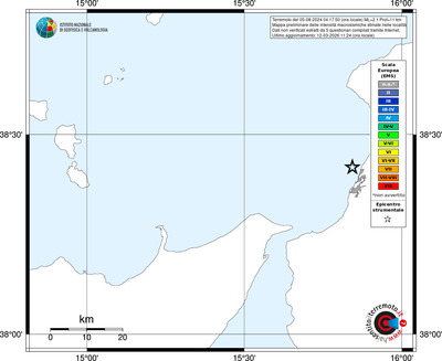 Mappa EMS - territori località
