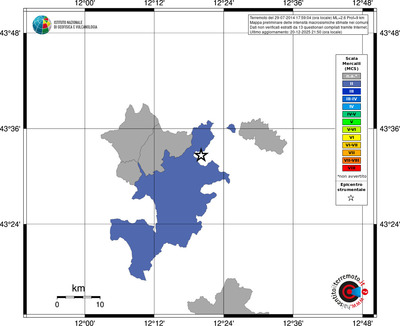 Mappa MCS - territori comuni