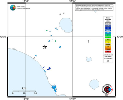 Mappa MCS - territori località