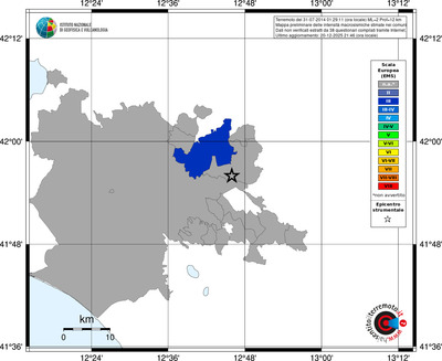 Mappa EMS - territori comuni