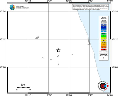 Mappa MCS - territori località