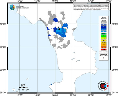 Mappa MCS - territori comuni