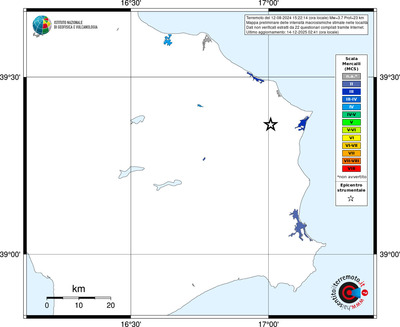 Mappa MCS - territori località