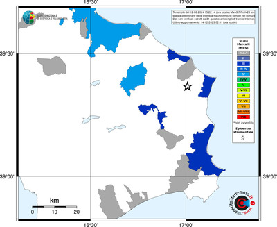 Mappa MCS - territori comuni