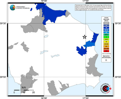 Mappa MCS - territori comuni