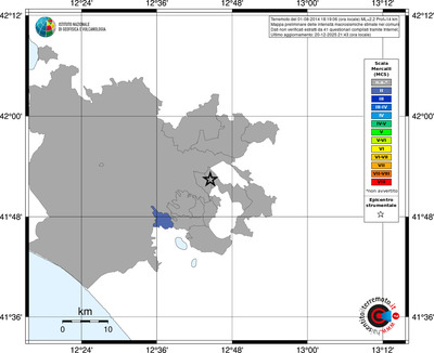 Mappa MCS - territori comuni