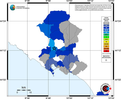 Mappa MCS - territori comuni