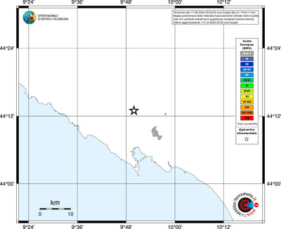 Mappa EMS - territori località