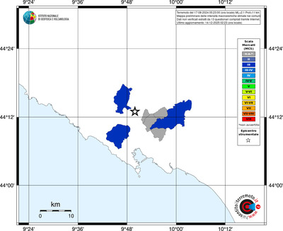 Mappa MCS - territori comuni