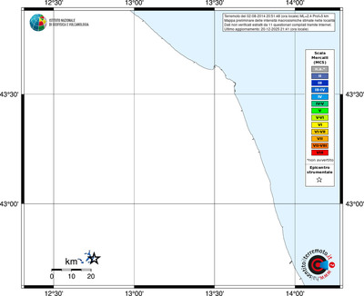 Mappa MCS - territori località