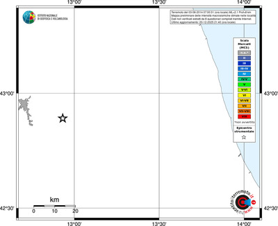 Mappa MCS - territori località