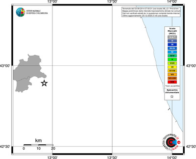 Mappa MCS - territori comuni