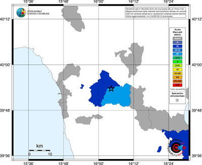 Mappa MCS - territori comuni