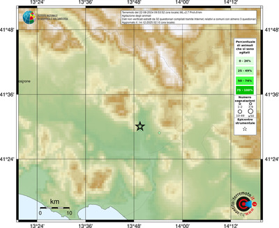 Mappa comuni con almeno 3 questionari